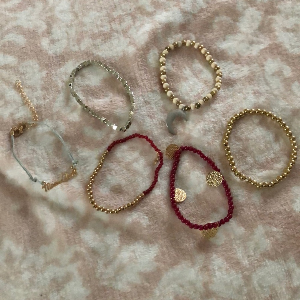 Mudd “moon child” bracelets